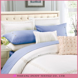 0.5 raya algodón / poliéster suave Juego de sábanas