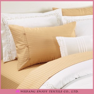 Hoja reina llano teñido juego de cama sistema de la hoja